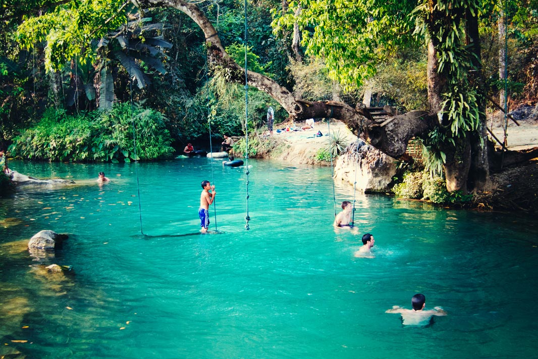 VIENTIANE TO LUANG PRBANG (VIA VANG VIENG) 6 Days 5 Nights